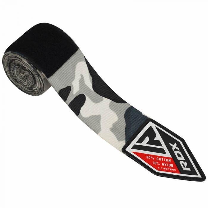 Hand Wraps Camo grey - 4.5m - bescherming