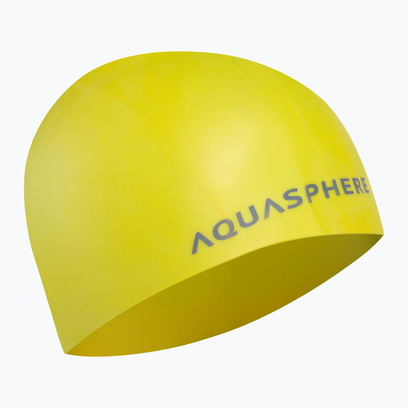 Bonnette de bain Aquasphere Tri Bright Yellow/Gris