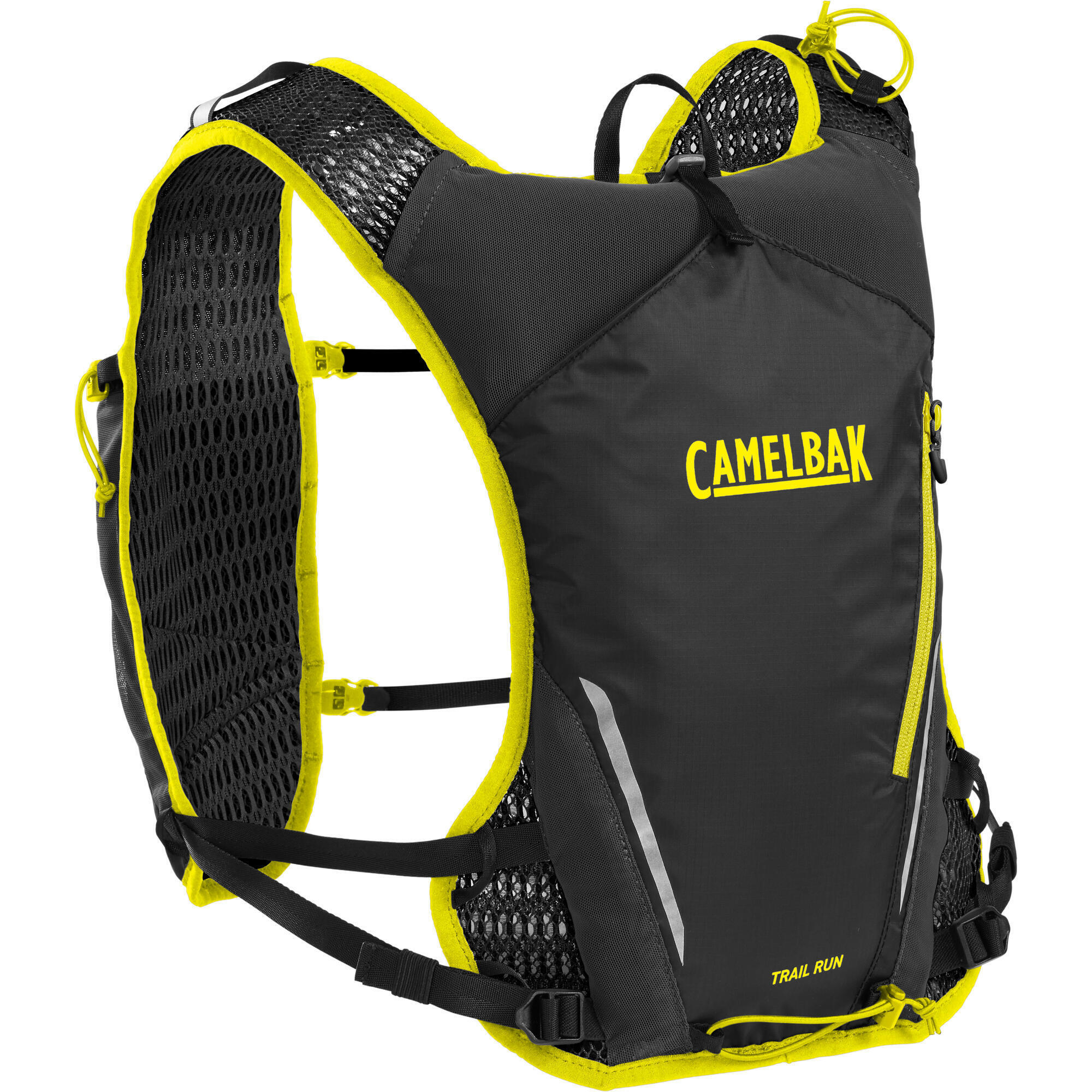 Camelbak - Sac À Dos D'Hydratation Trail Run Vest - Sac À Eau - Jaune - 1 L - Decathlon