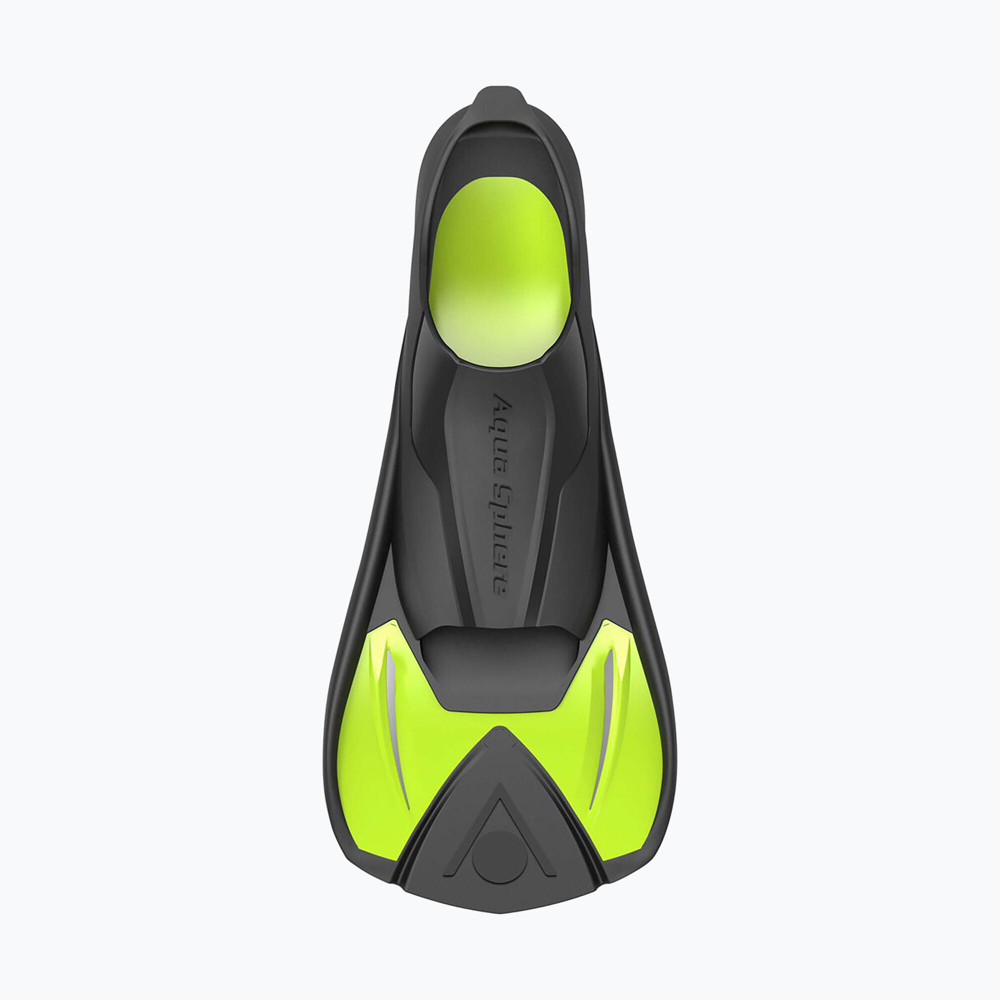 Aqua Sphere Microfins - Yellow/Black 5/5