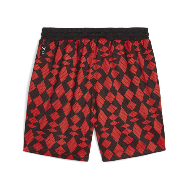 Shorts da basket Big Joker PUMA For All Time Red Aop