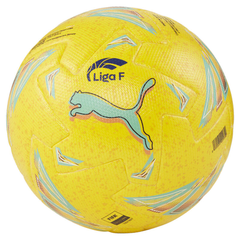 Orbita Liga F (FIFA Pro) Erwachsene PUMA Dandelion Multi Colour Yellow