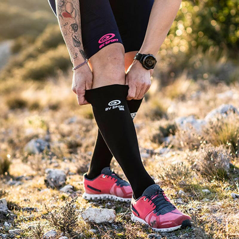 Chaussettes récupération noires PRORECUP ELITE EVO 4/4