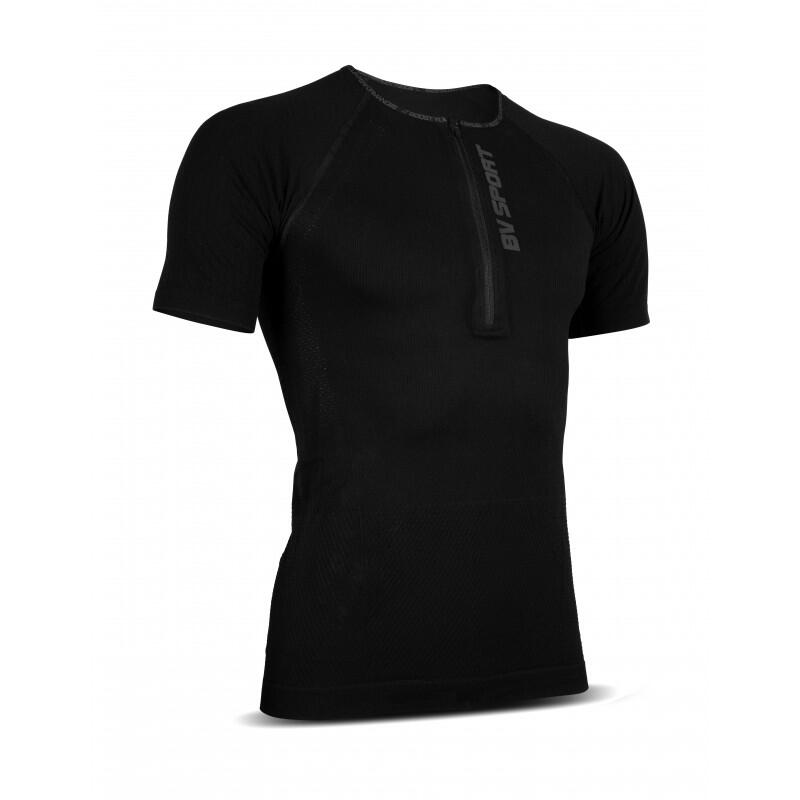 T-shirt demi-zip RTECH EVO2 noir