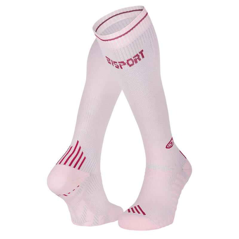 Chaussettes Run compression rose/fushia