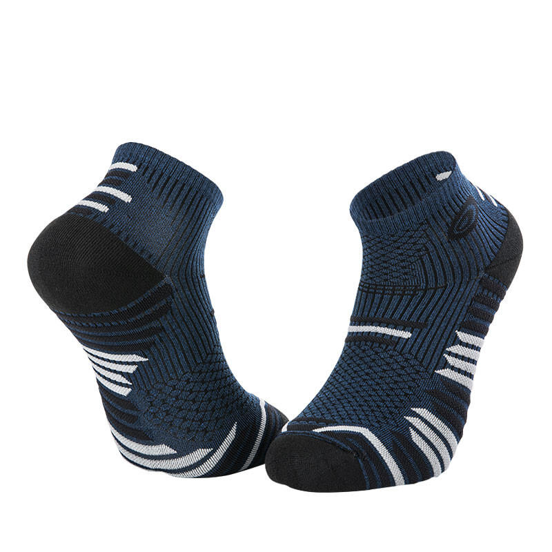 Socquettes TRAIL ELITE bleu-noir