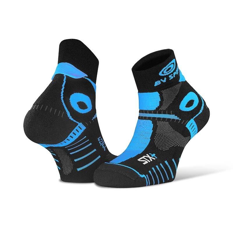 Socquettes Trail STX+ EVO noir-bleu