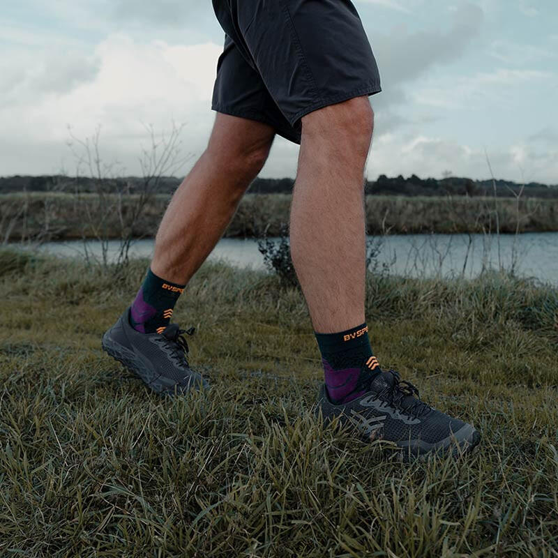 Socken aus Polyamid BV Sport GR Mid 4/4