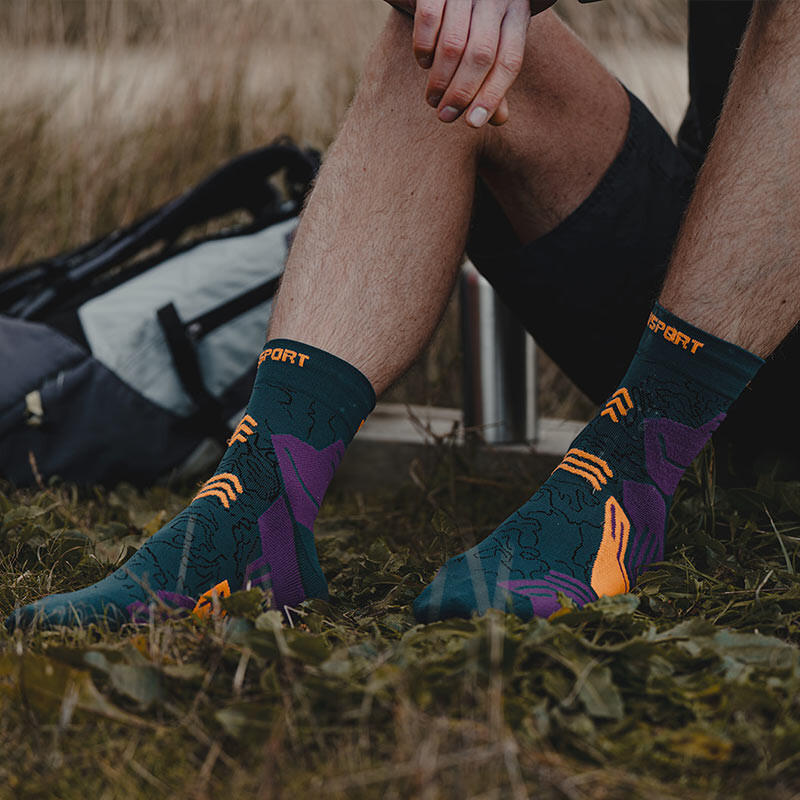 Socken aus Polyamid BV Sport GR Mid 3/4