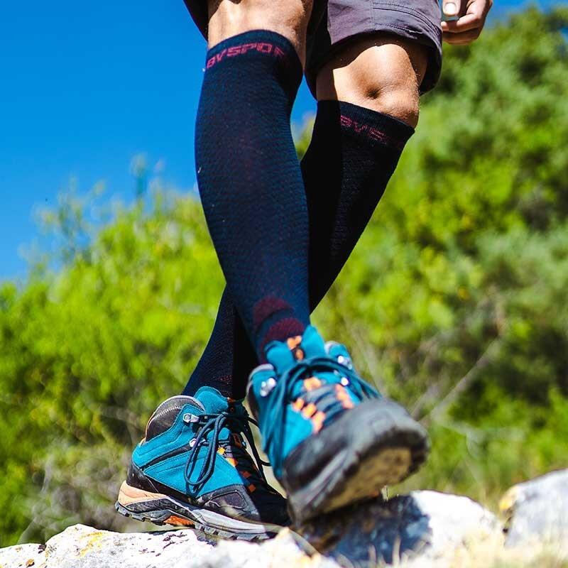 Chaussettes de randonnée BV Sport Trek compression evo