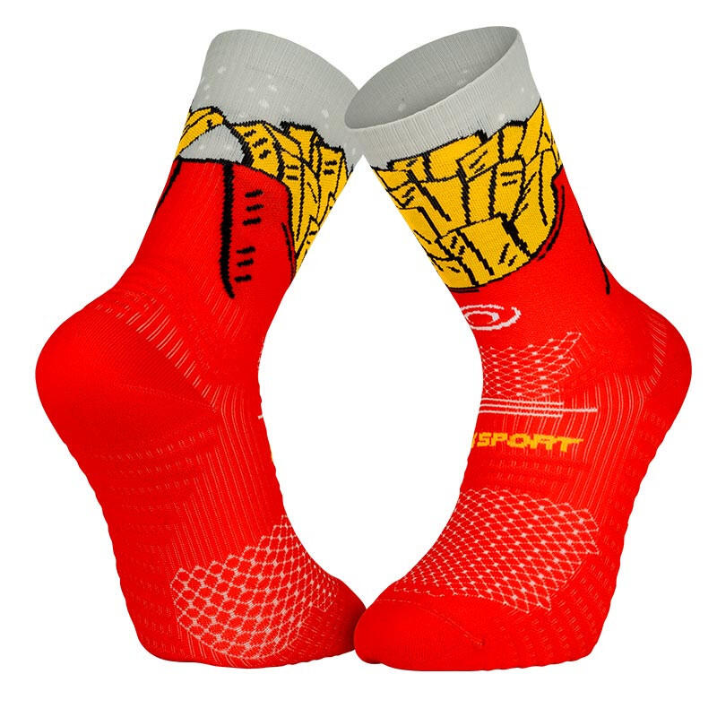 Chaussettes TRAIL ULTRA NUTRISOCKS Frites - Collector