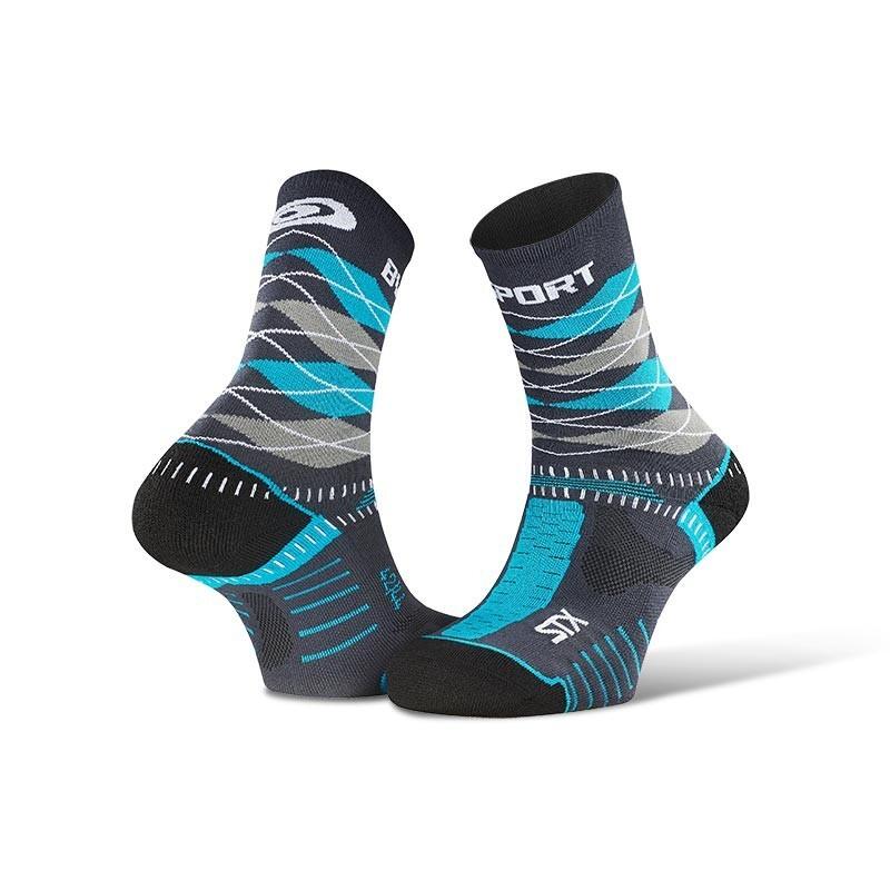 Chaussettes STX EVO "Burlington" gris/bleu - Collector Edition