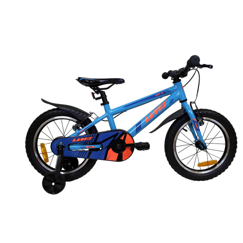 Bicicleta de montanha infantil 16" Umit Alumínio 160 Azul/Laranja