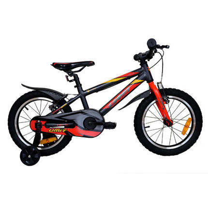 VTT Enfant 16" Umit Cadre Aluminium 160 Bleu Orange