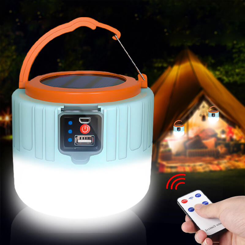 Lixada Lampada Da Campeggio A LED, IP64, Impermeabile, Ricaricabile