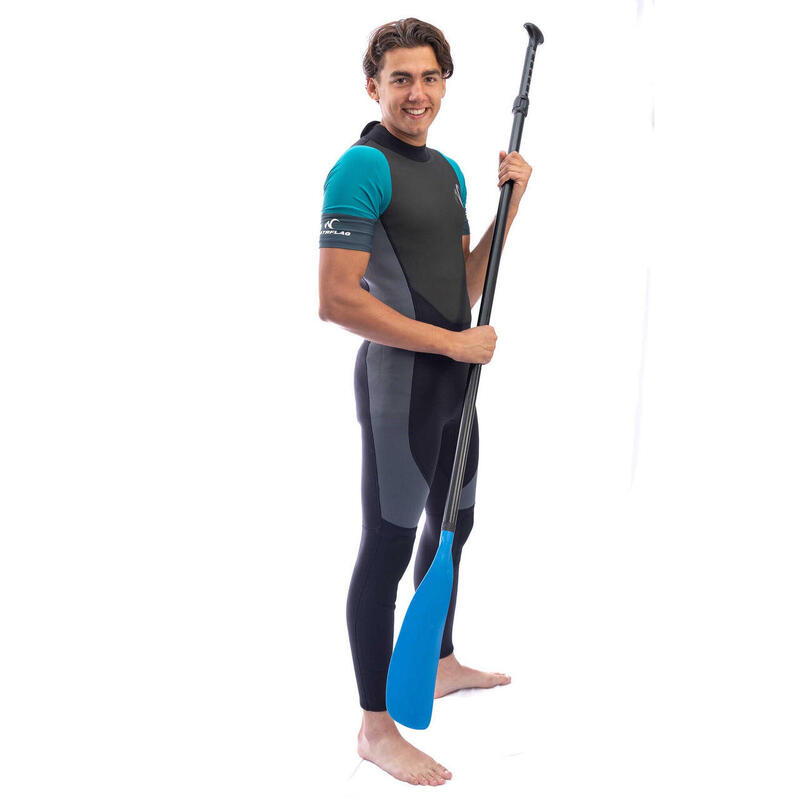 Brisbane Wetsuit for Sup Surf - Néoprène 3mm avec manches en Lycra - Homme