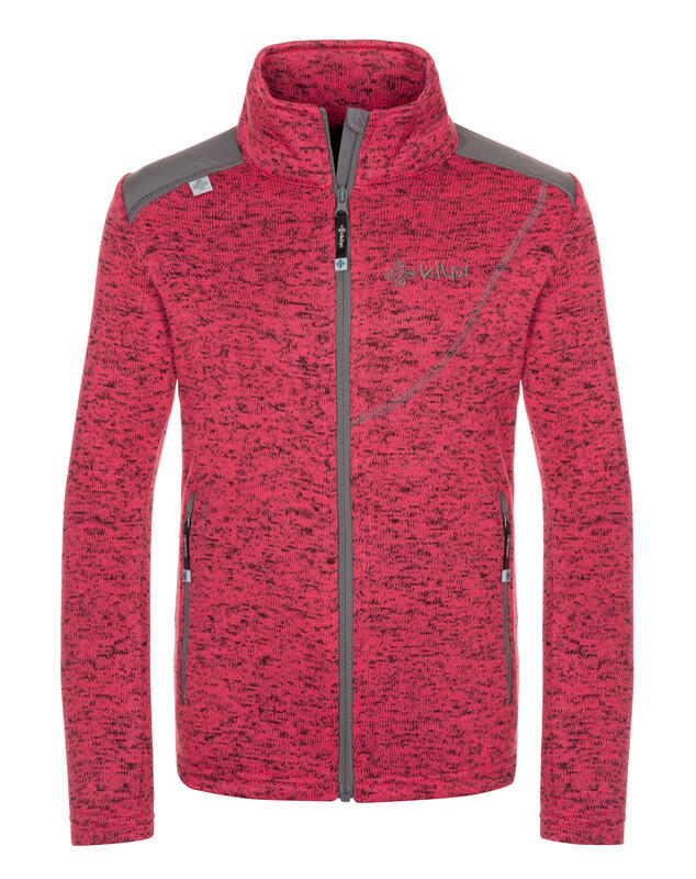 Chaqueta polar de montaña y trekking REGIN-JG niñas KILPI Rosa 1/3