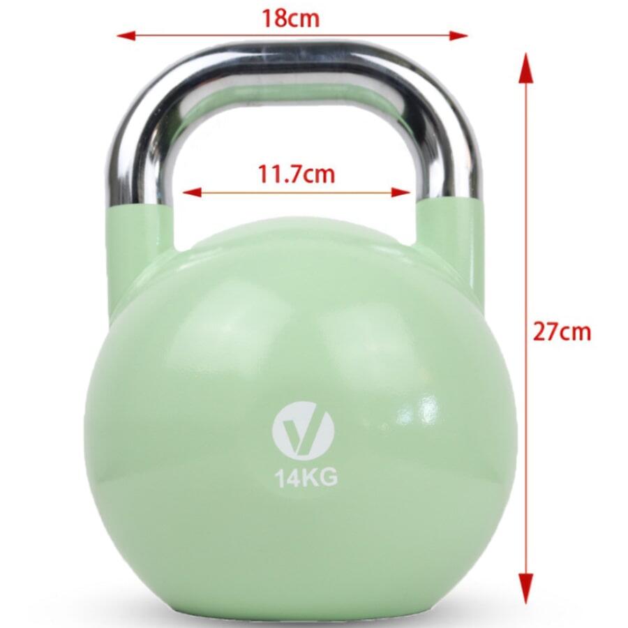 Haltere Kettlebell De Competição 14kg Viok Sport 2/4