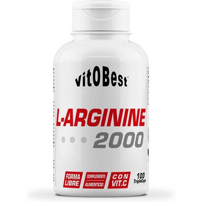 L-arginine 2000 - 100 triplecaps vitobest