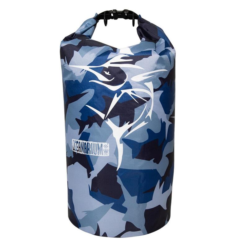Camo Dry Bag 15L - Blue