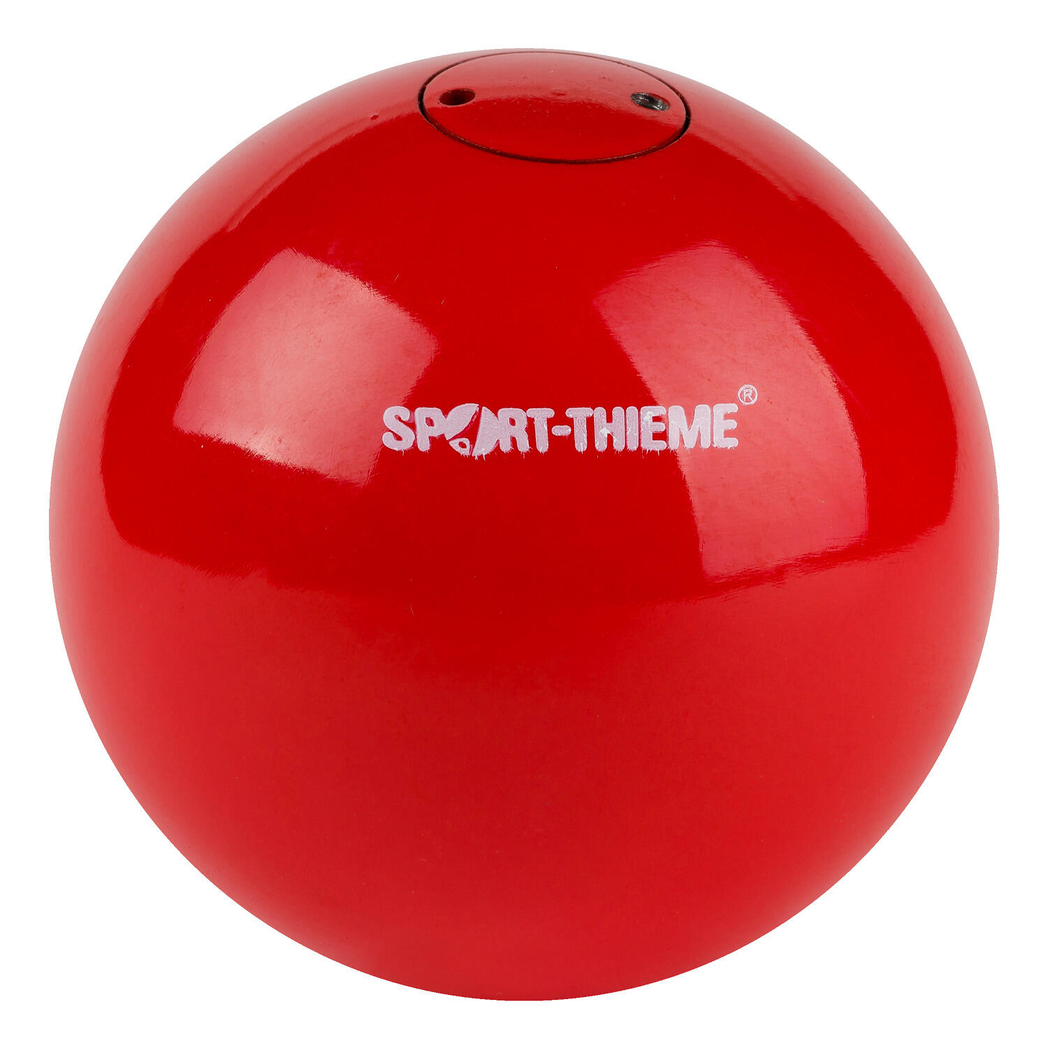 Wettkampf-Stoßkugel Stahl 5 kg Rot 110 mm Leichtathletik Unisex Rot 2/3