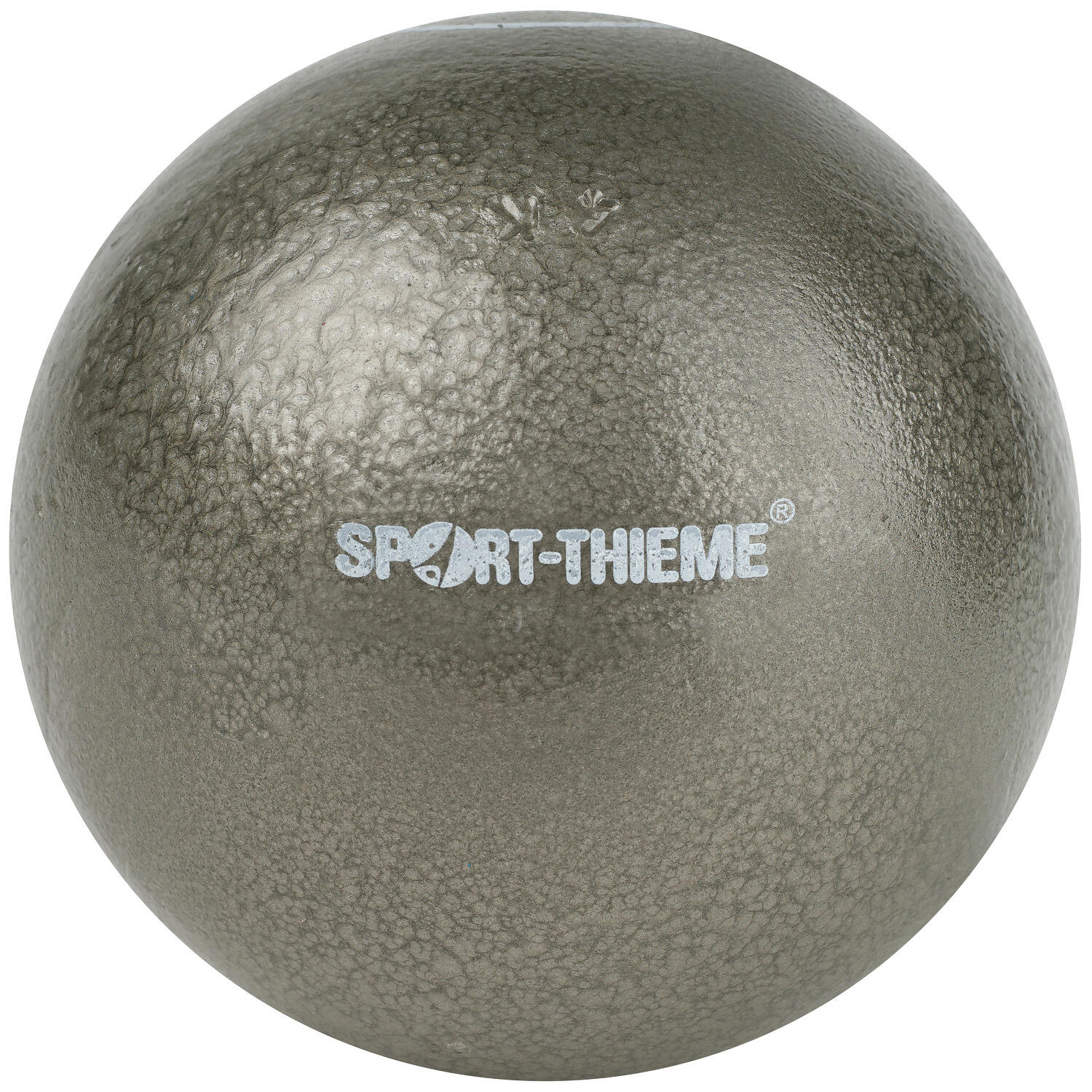 Wettkampf-Stoßkugel Gusseisen 4 kg, Grau, ø 102 mm Leichtathletik Unisex Grau 2/3