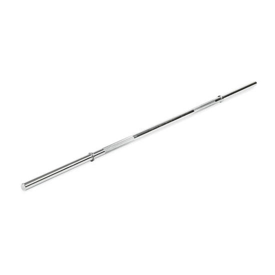 Langhantelstange ø 30 mm L: 180 cm, ca. 10 kg Gewichtheben Unisex Silber