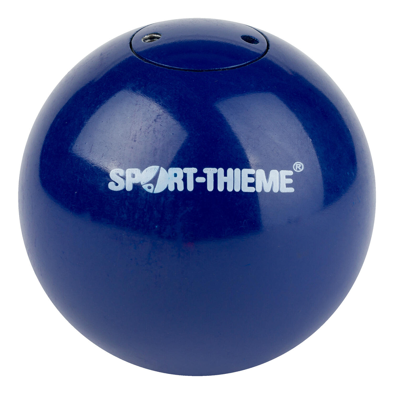 Wettkampf-Stoßkugel Stahl 2 kg Blau 80 mm Leichtathletik Unisex Blau 2/3