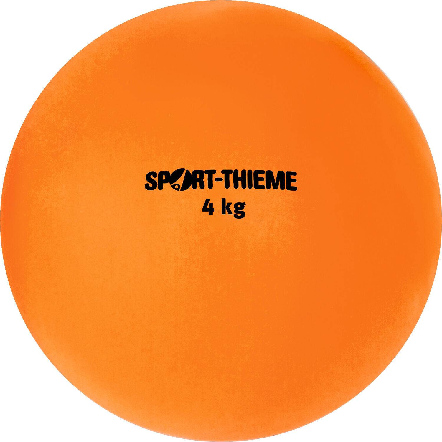 Trainings-Stoßkugel Kunststoff 4 kg, Orange, ø 134 mm Leichtathletik Unisex 2/3