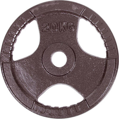Hantelscheibe Wettkampf, Guss 5 kg Gewichtheben Unisex Schwarz