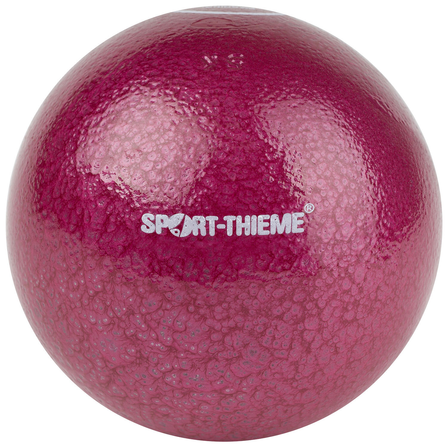 Wettkampf-Stoßkugel Gusseisen 5 kg, Rot, ø 109 mm Leichtathletik Unisex Rot 2/3