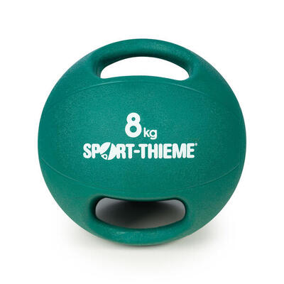 Medizinball Dual Grip 3 kg, Gelb Gymnastik Unisex Gelb