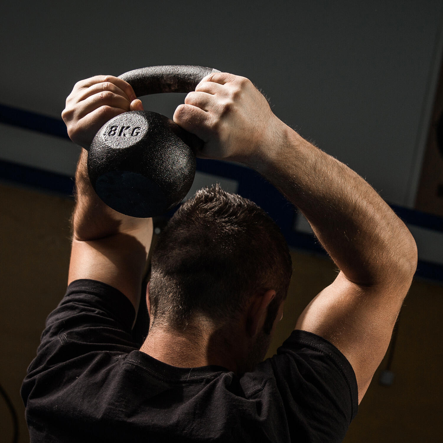 Kettlebell Rivestito a polvere 8 kg Gewichtheben Unisex 2/4