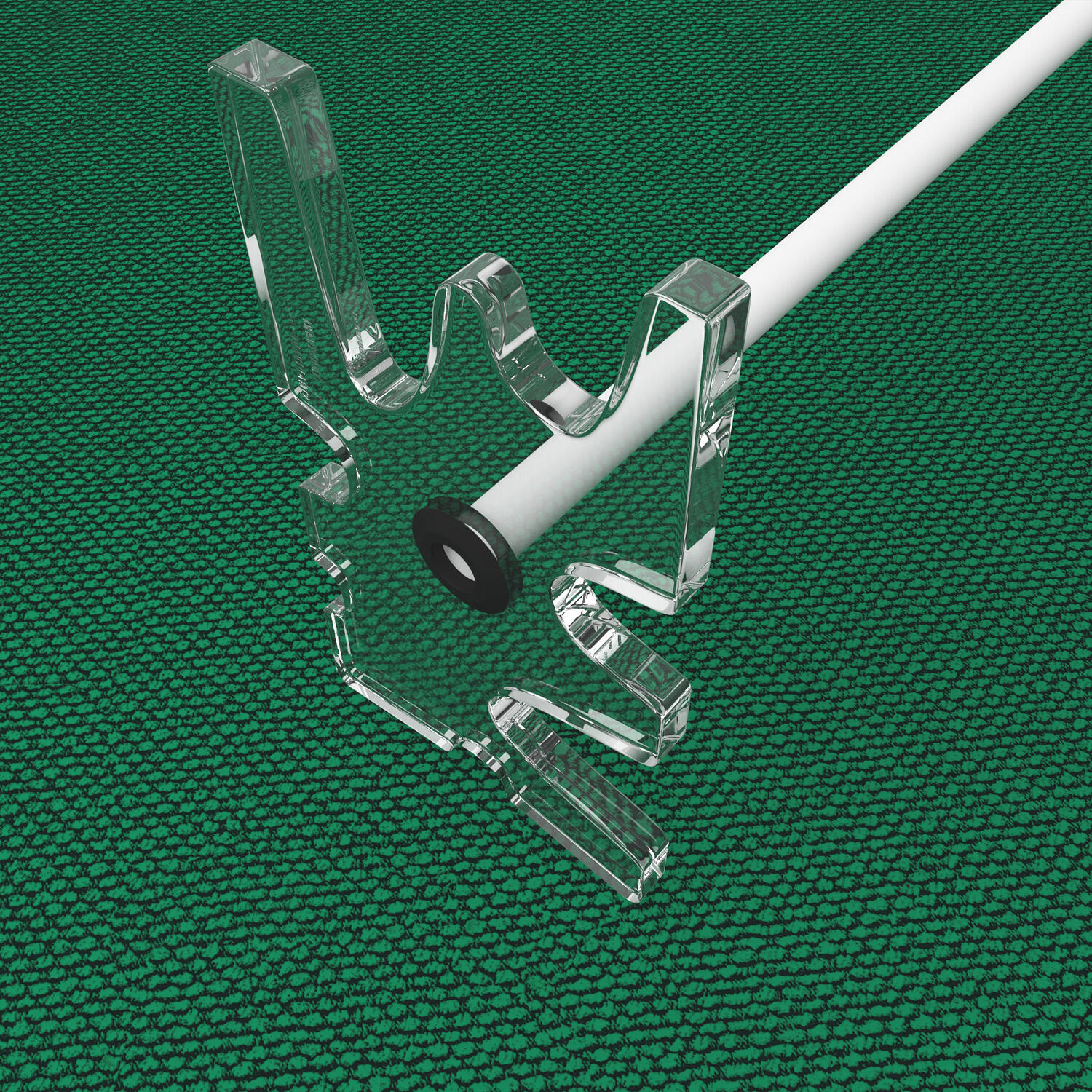 Queuebrücke Transparent Billard Unisex 3/6