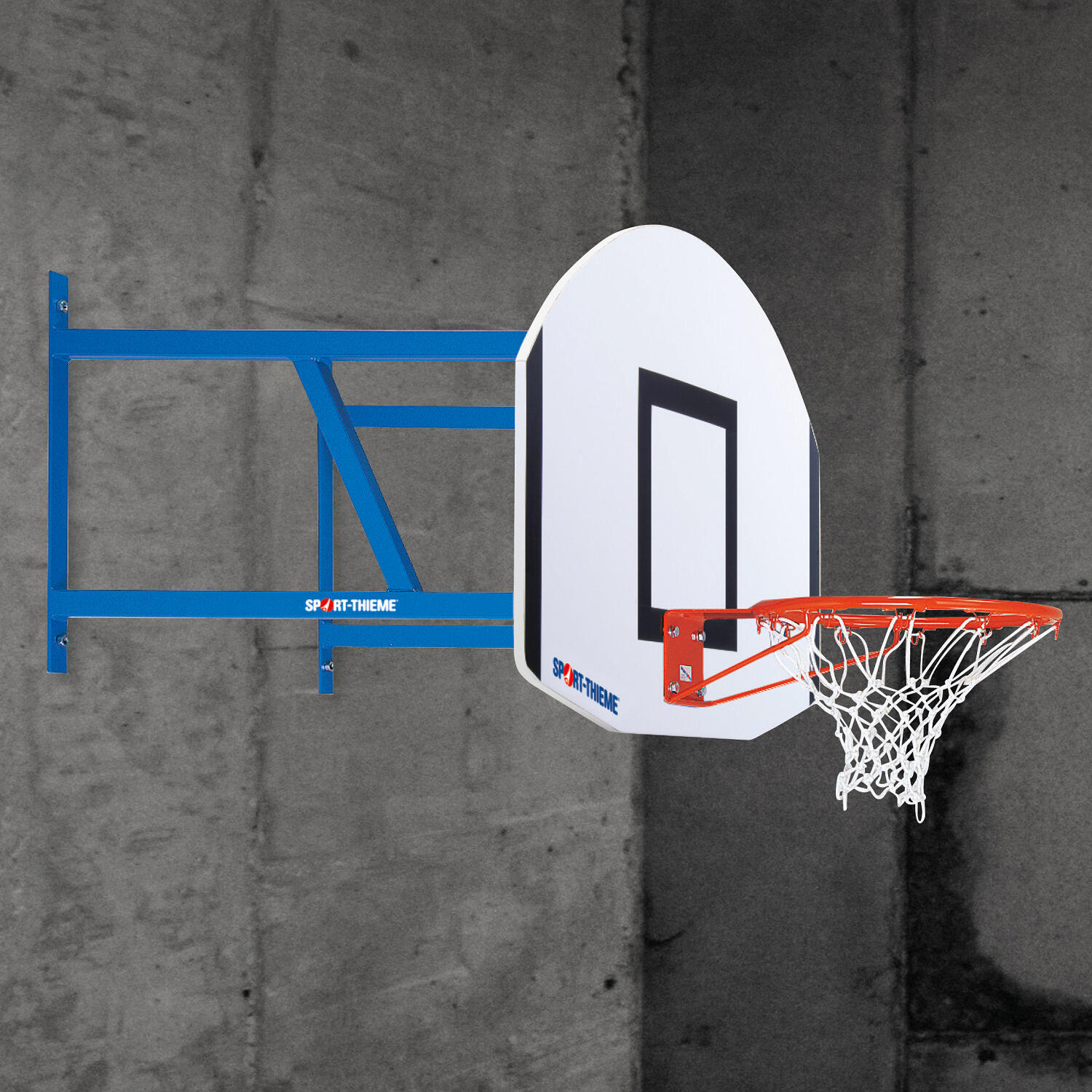 Basketball-Wandanlage School Indoor Basketball Unisex 2/3