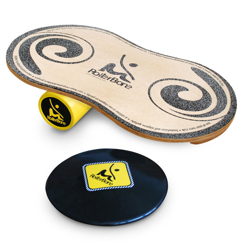 RollerBone Kit planche d’équilibre « 1.0 Classic + Softpad »