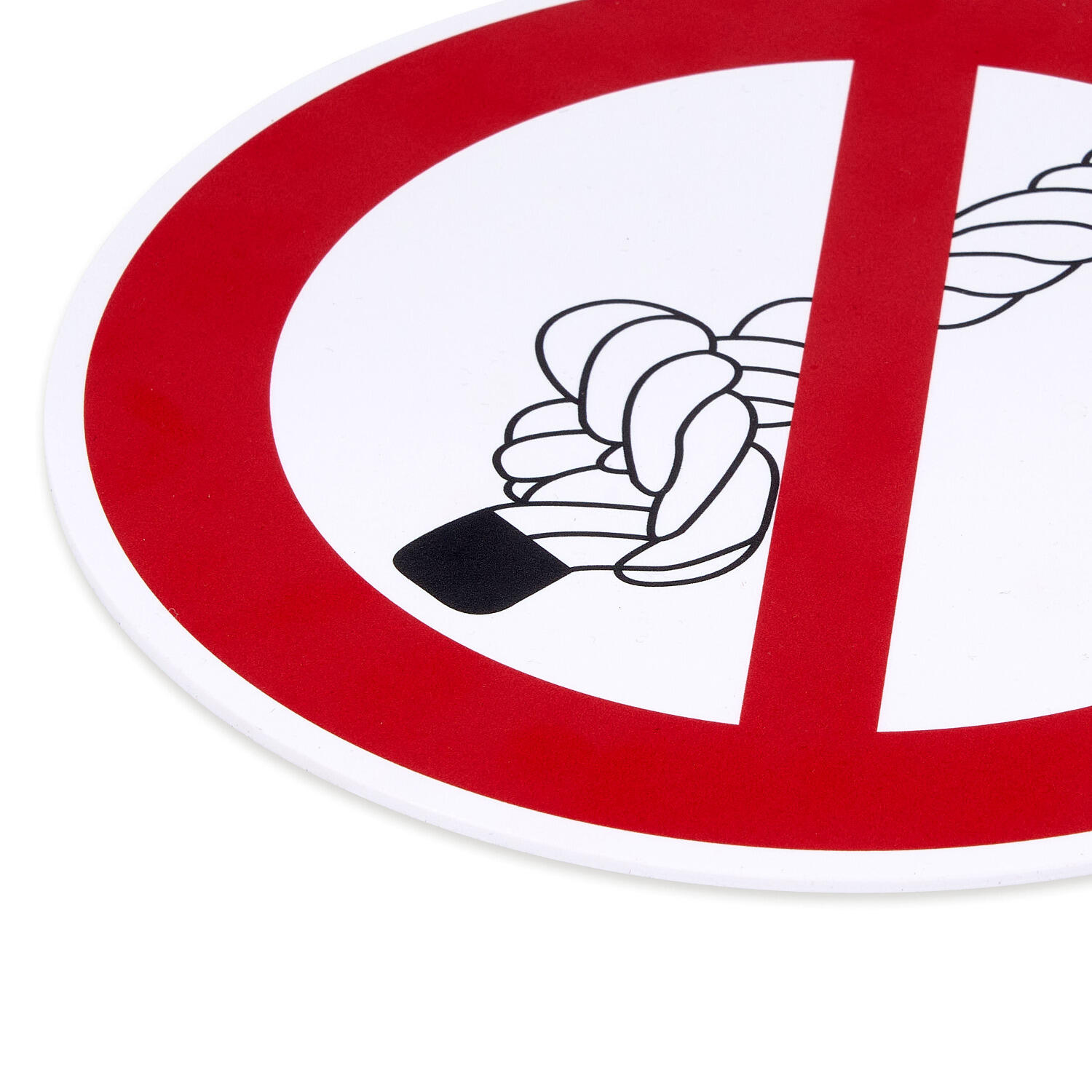 Hinweisschild Taue Klettern Unisex 2/3