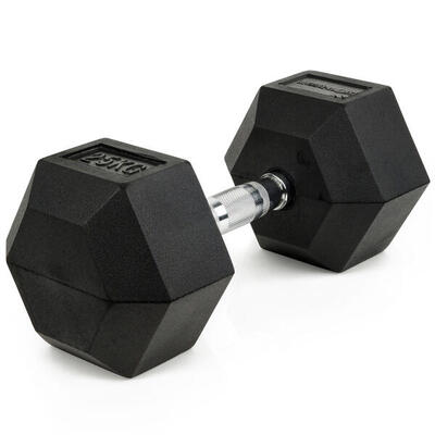 Kurzhantel Gummi Hex 6 kg Gewichtheben Unisex