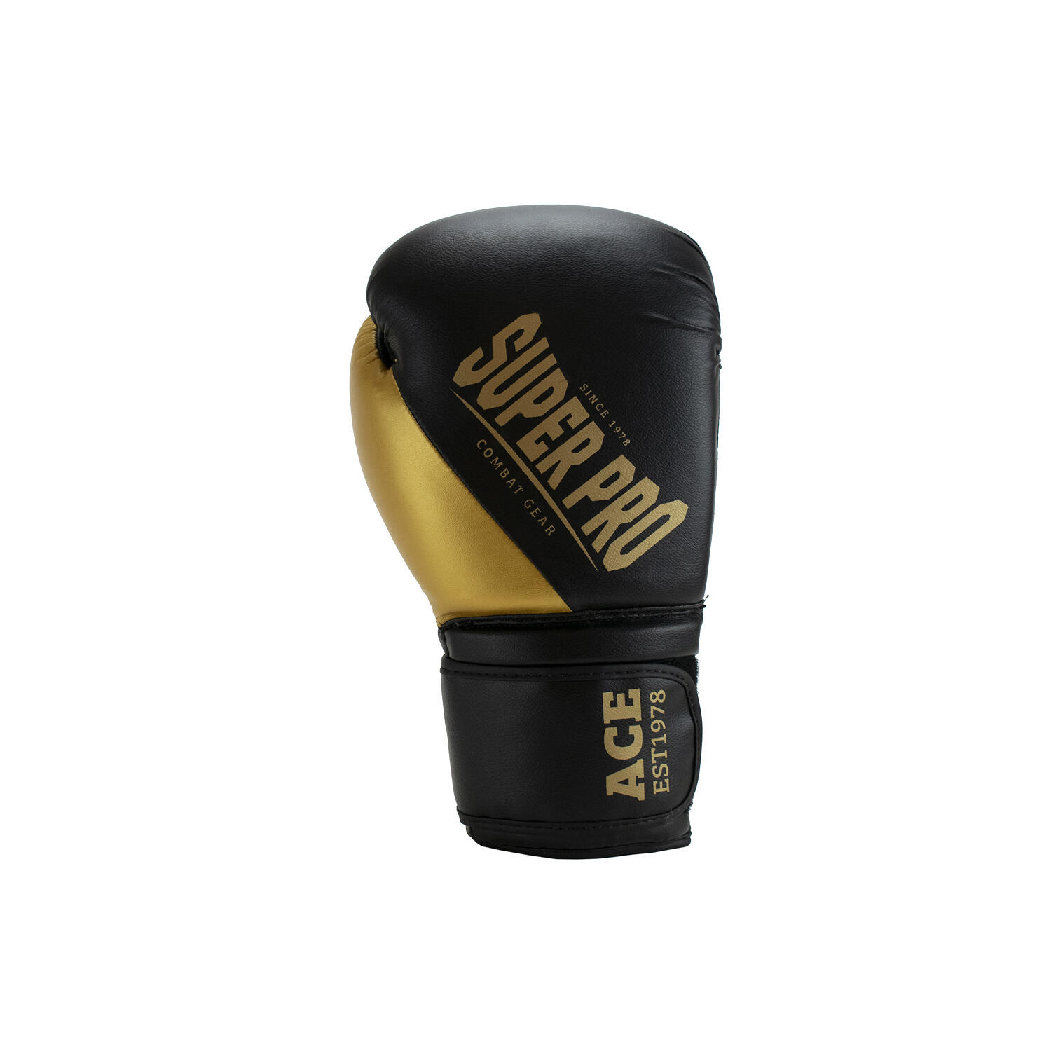 Boxhandschuhe Ace 8 oz. Boxen Unisex Schwarz-Gold 4/5