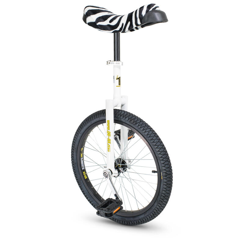 Monocycle jante alu selle zèbre pneu noir QU-AX Luxus 20"