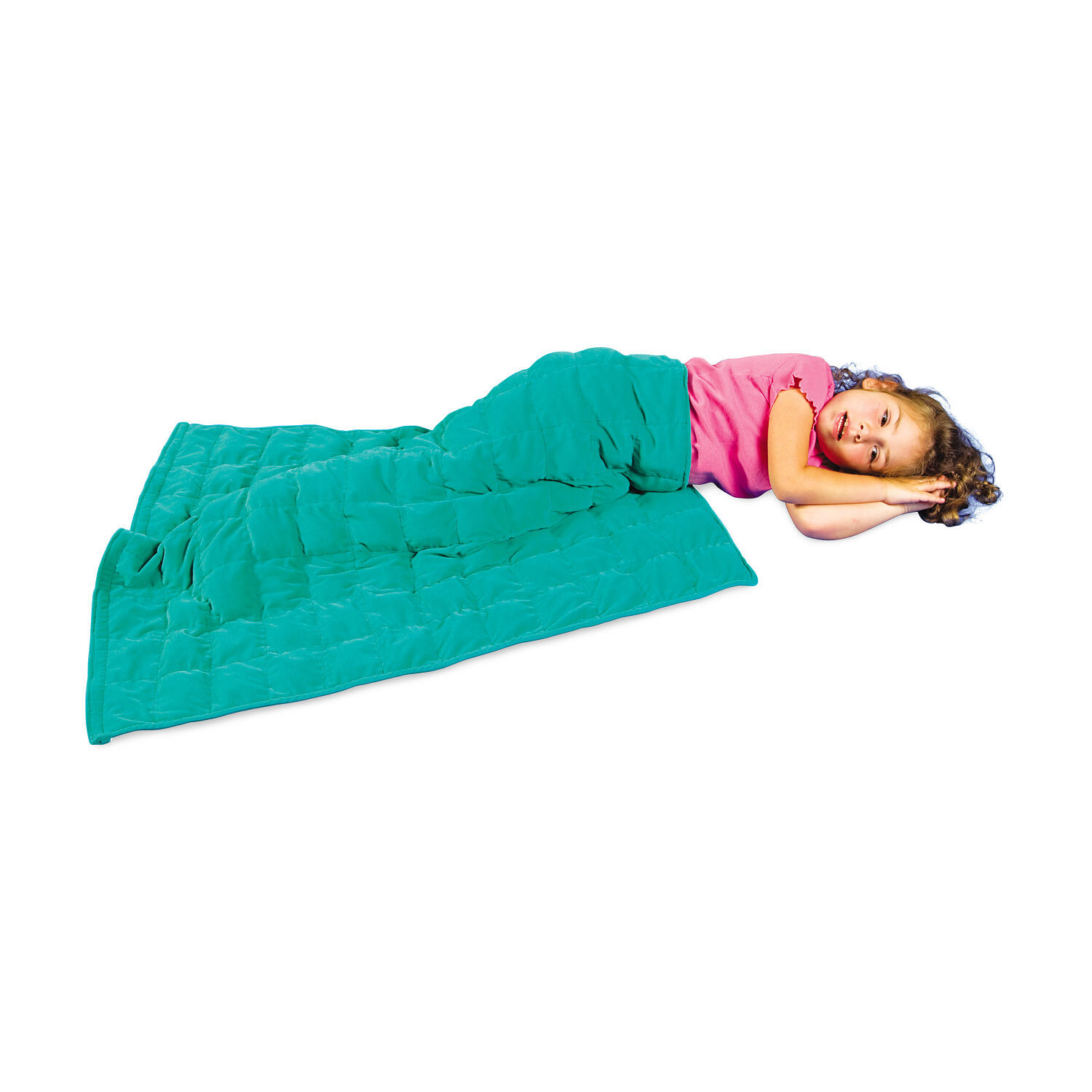 STIMOVE Coperta ponderata Lay-On-Me Stimove 78x76 cm verde 2,1 kg