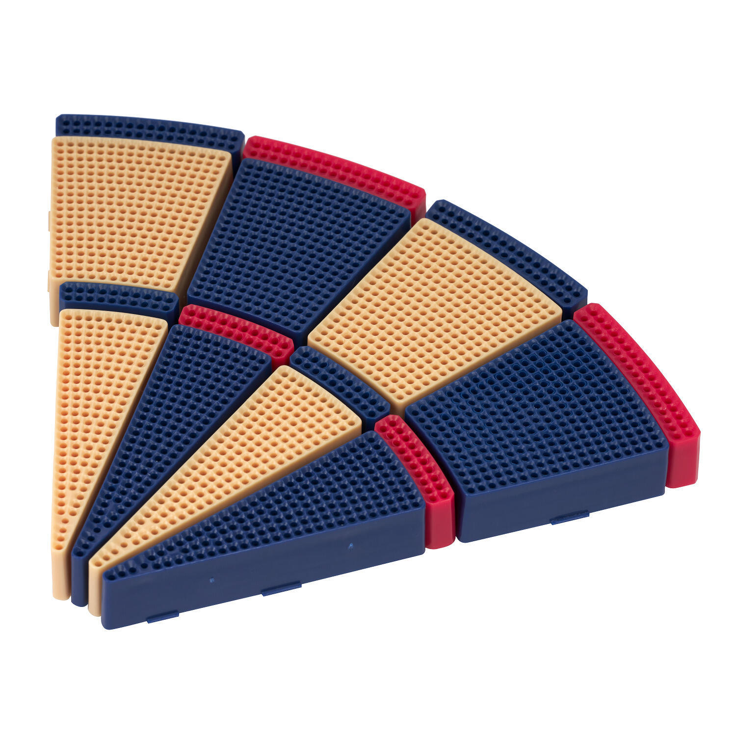 Dart-Segmente-Set Profi Blau-Beige Darts / Softdarts Unisex Blau-Beige 3/6