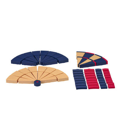 Dart-Segmente-Set Profi Blau-Rot Darts / Softdarts Unisex Blau-Rot