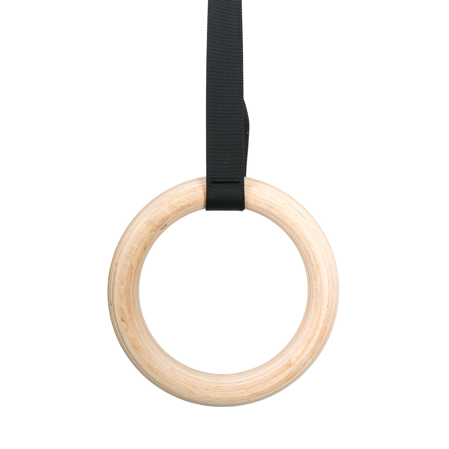 Turnringe-Set Shorty Turnen Unisex Holz-Natur 2/5