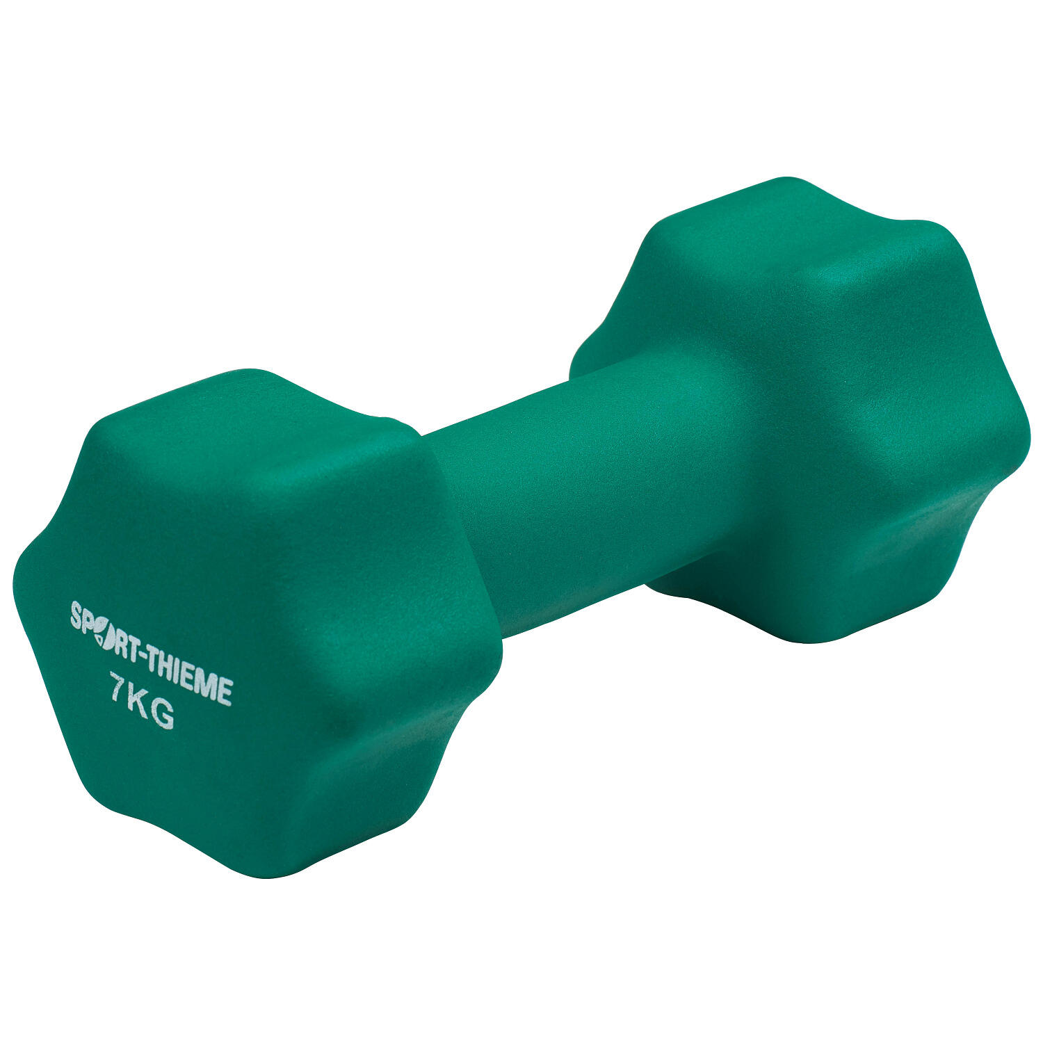 SPORT-THIEME Fausthantel Neopren 7 kg Dunkelgrün Gewichtheben Unisex Dunkelgrün