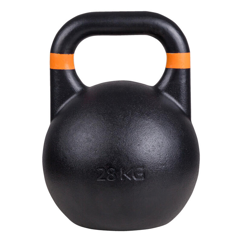 Sport-Thieme Kettlebell « Compétition », 28 kg, orange