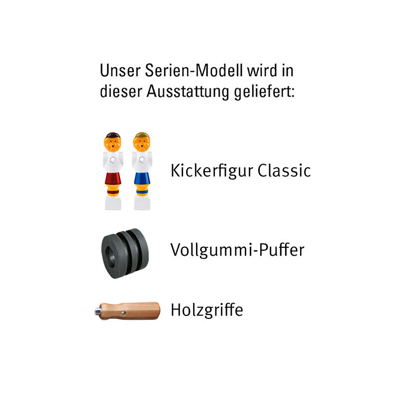 Automaten Hoffmann Turnierkicker Profi, Korpus vormontiert