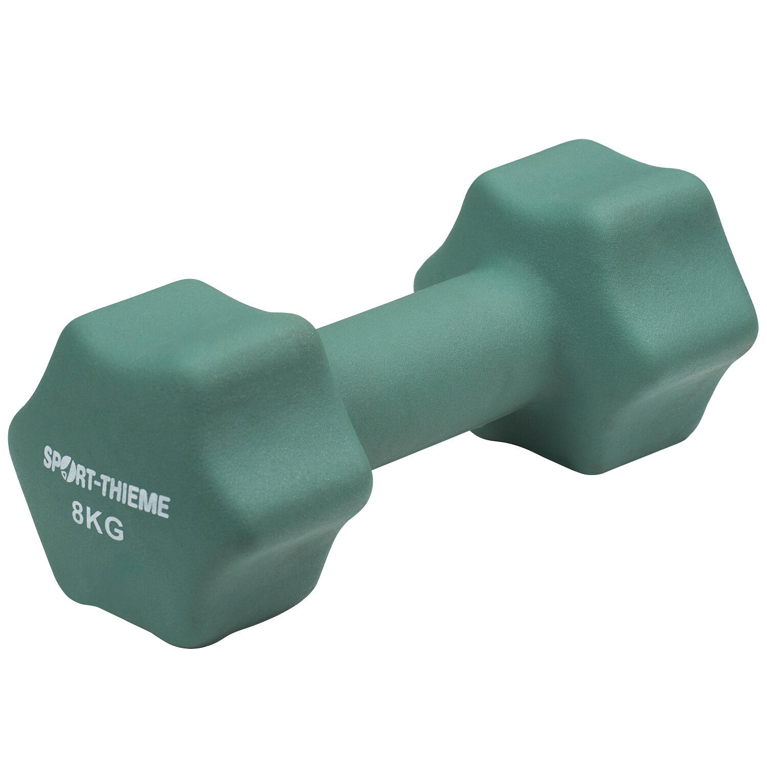 SPORT-THIEME Fausthantel Neopren 8 kg Grau Gewichtheben Unisex Grau