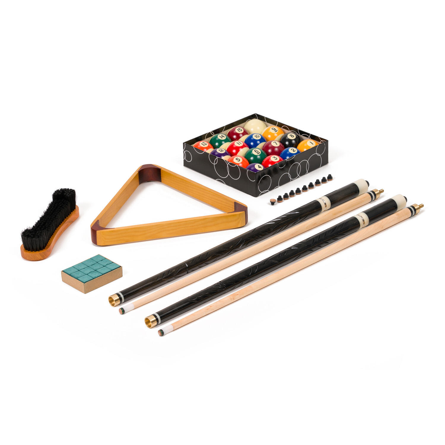 Billard Zubehör-Set Starterset für Tische ab 7ft Billard Unisex 3/6