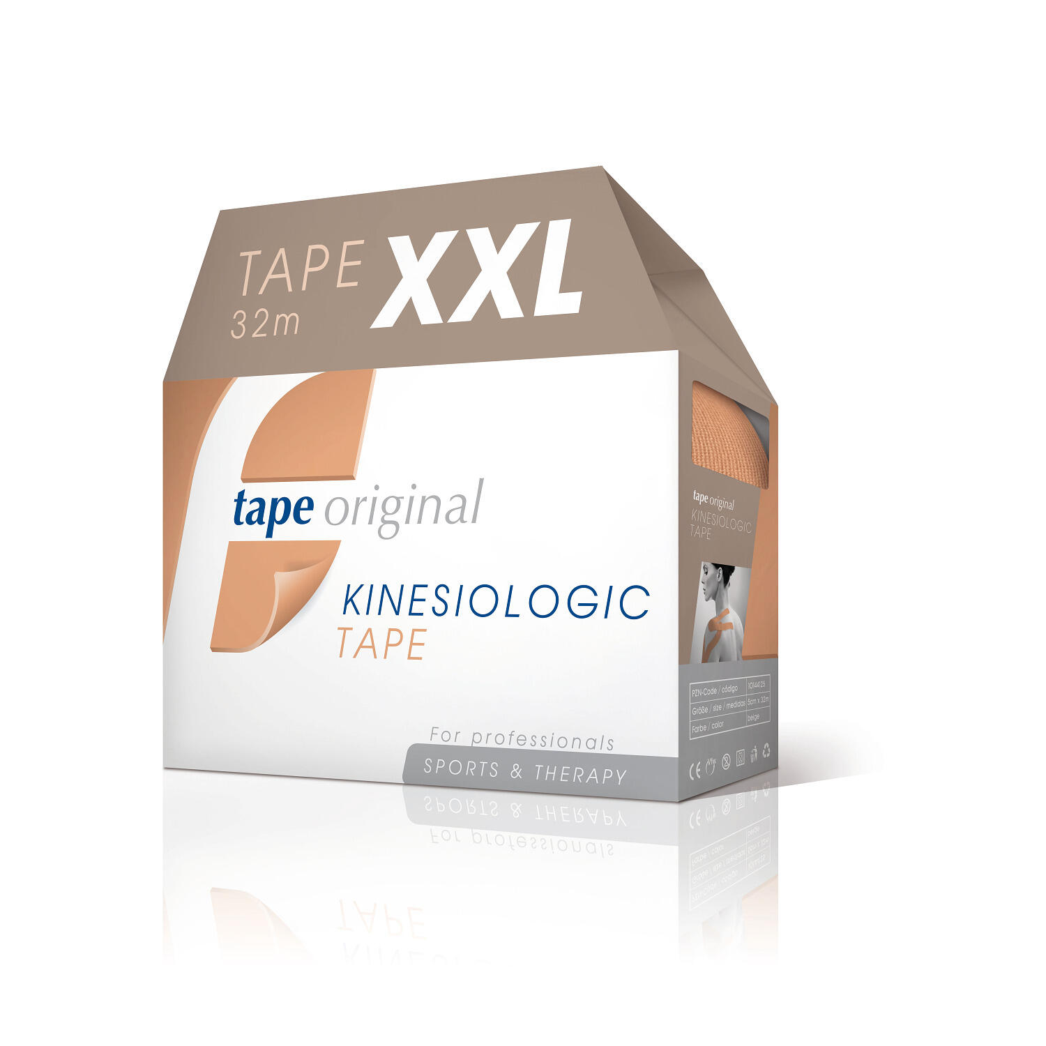 Tape Original Kinesiology Tape "XXL", Beige